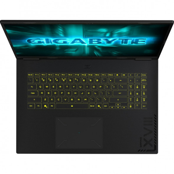 Ноутбук Gigabyte Gaming A18 GA83H (18&amp;quot;, IPS, AMD Ryzen 7 260 3.8ГГц, 8 ядер, 16ГБ DDR5, 512ГБ SSD, NVIDIA GeForce RTX 5050 8 ГБ,  без ОС), черный  в Петрозаводске