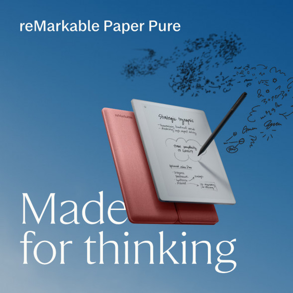 Графический планшет reMarkable Paper Pure+Marker Plus+Sleeve Folio, Desert Pink в Петрозаводске