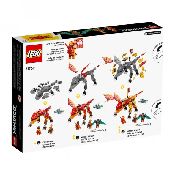 Конструктор LEGO Ninjago 71762 Огненный дракон ЭВО Кая в Петрозаводске