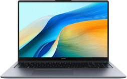 Ноутбук Huawei MateBook D 16 MCLG-X 53014QKW (Intel Core i5 13420H, 16384 Mb, 16" WUXGA 1920х1200, 1000Gb SSD,Intel UHD Graphics, серый)