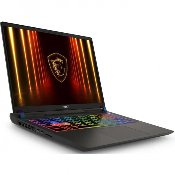 Ноутбук MSI Vector A16 HX A8WHG-033XRU (16&amp;quot;, IPS, AMD Ryzen 9 8940HX 2.4ГГц, 16-ядерный, 16ГБ DDR5, 1ТБ SSD, NVIDIA GeForce RTX 5070 Ti 12 ГБ, без ОС), серый космос в Петрозаводске