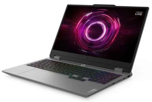 Ноутбук Lenovo LOQ 15AHP10 (83JG003EPB) (15.6 &amp;quot;, Ryzen 7 250 3.3 ГГц, 8 ядер, 16 Гб DDR5, 512 Гб SSD, GeForce RTX 5050, Windows 11 Home), Серый в Петрозаводске