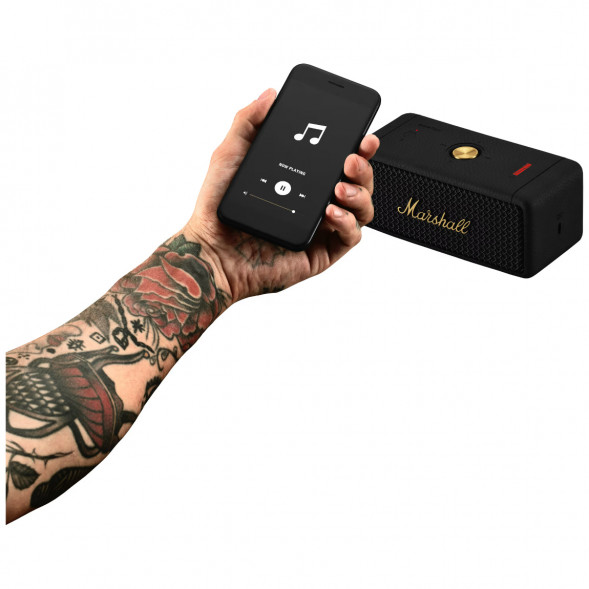 Портативная акустика Marshall Emberton II, 20 Вт, Black/Brass в Петрозаводске