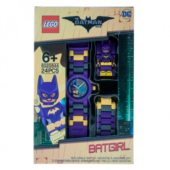 Часы LEGO Super Heroes 8020844 Batman Movie Бэтгерл с минифигуркой в Петрозаводске
