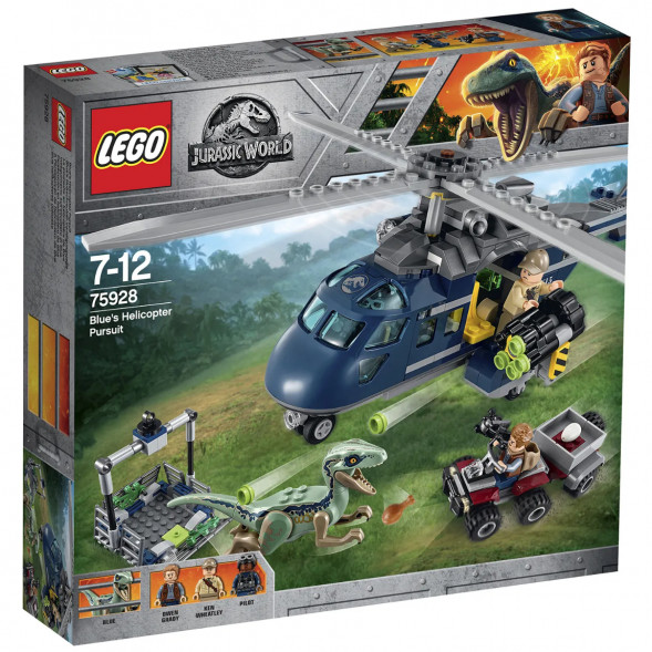 Конструктор LEGO Jurassic World 75928 Погоня за Блю на вертолёте  в Петрозаводске