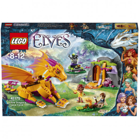Конструктор LEGO Elves 41175 Лавовая пещера дракона огня в Петрозаводске
