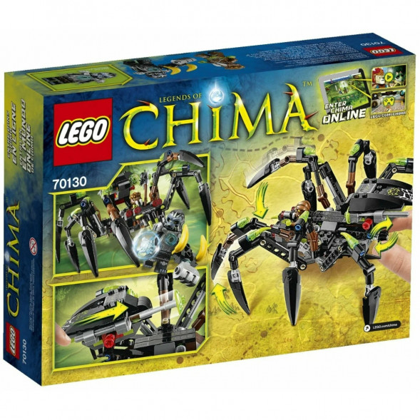 Конструктор LEGO Legends of Chima 70130 Паучий охотник Спарратуса в Петрозаводске