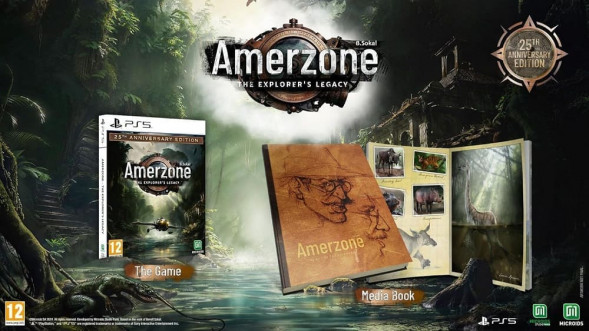 Игра Amerzone: The Explorer&amp;#039;s Legacy. 25th Anniversary Edition [PS5, русские субтитры] в Петрозаводске