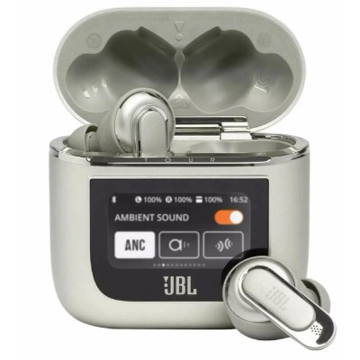 Беспроводные наушники JBL Tour Pro 2, USB Type-C, серебристый в Петрозаводске