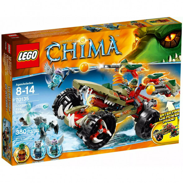 Конструктор LEGO Legends of Chima 70135 Огненный Страйкер Краггера в Петрозаводске