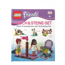Книга и набор кубиков LEGO Friends Buch & Steine-Set Zwei Freundinnen auf Schatzsuche