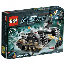 Конструктор LEGO Ultra Agents 70161 Проникновение гусеничного танка Тремора