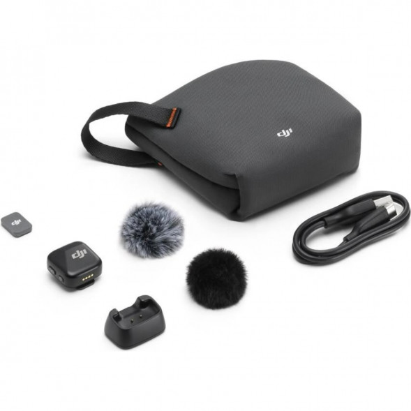 Микрофонный передатчик DJI Mic Mini (Infinity Black) в Петрозаводске