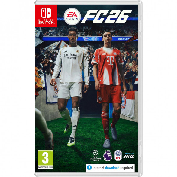 Игра EA Sports FC 26 (FIFA 26) [Nintendo Switch, русские субтитры] в Петрозаводске