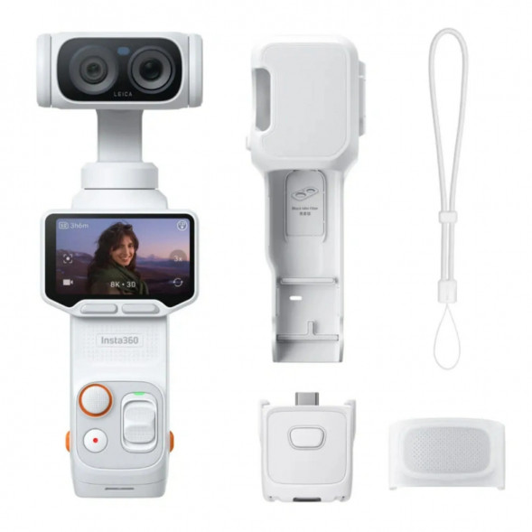 Экшн-камера Insta360 Luna Ultra Standard Combo, White в Петрозаводске