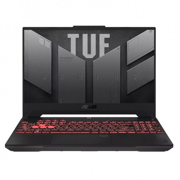 Ноутбук ASUS TUF Gaming A17 FA707NUG-HX156 (17.3&amp;quot;, IPS, 6 ядер, AMD Ryzen 7 7445HS 3.2 ГГц, 16 ГБ DDR5, SSD 512 ГБ, NVIDIA GeForce RTX 4050 - 6 ГБ, без ОС), черный в Петрозаводске
