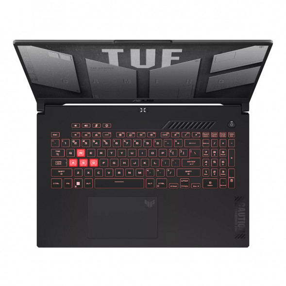 Ноутбук ASUS TUF Gaming A17 FA707NUG-HX156 (17.3&amp;quot;, IPS, 6 ядер, AMD Ryzen 7 7445HS 3.2 ГГц, 16 ГБ DDR5, SSD 512 ГБ, NVIDIA GeForce RTX 4050 - 6 ГБ, без ОС), черный в Петрозаводске