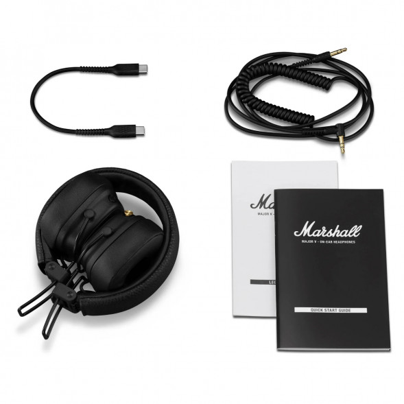 Беспроводные наушники Marshall Major V, чёрный в Петрозаводске