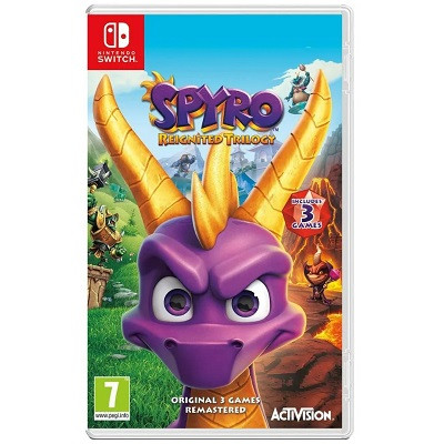 Игра Spyro Reignited Trilogy для Nintendo Switch, картридж в Петрозаводске