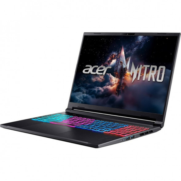 Ноутбук Acer Nitro V 16S ANV16S-71-71MF (16&amp;quot;, IPS, Intel Core 7 240H 2.5ГГц, 10 ядер, 16Гб DDR5, 1Тб SSD, RTX 5060 8Гб, Windows 11 Pro), черный в Петрозаводске
