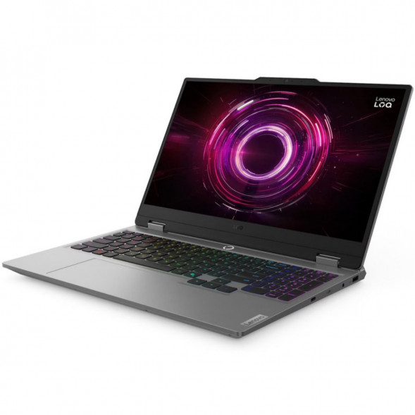 Ноутбук Lenovo LOQ 15AHP10 (83JG003DPB) (15.6&amp;quot;,  IPS, AMD Ryzen 5 220, 6 ядер, 16 ГБ DDR5, SSD 512 ГБ, NVIDIA GeForce RTX 5050 - 8 ГБ, без ОС), серый в Петрозаводске