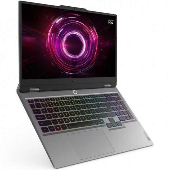 Ноутбук Lenovo LOQ 15AHP10 (83JG003DPB) (15.6&amp;quot;,  IPS, AMD Ryzen 5 220, 6 ядер, 16 ГБ DDR5, SSD 512 ГБ, NVIDIA GeForce RTX 5050 - 8 ГБ, без ОС), серый в Петрозаводске