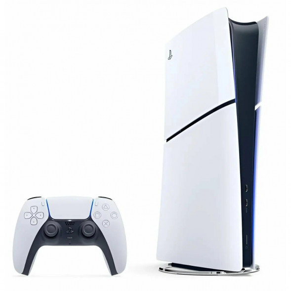 Игровая приставка Sony PlayStation 5 Slim 825 ГБ без дисковода, белый в Петрозаводске