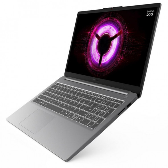 Ноутбук Lenovo LOQ 15ARP10E (83S0007FUS) (15.6&amp;quot;, IPS, AMD Ryzen 7 170 3.2 ГГц, 8 ядер, 16 ГБ DDR5, SSD 512 ГБ, NVIDIA  GeForce RTX 4050 - 6 ГБ, Windows 11 Home), серый в Петрозаводске