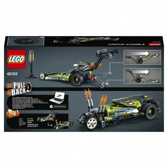 Конструктор LEGO Technic 42103 Драгстер в Петрозаводске