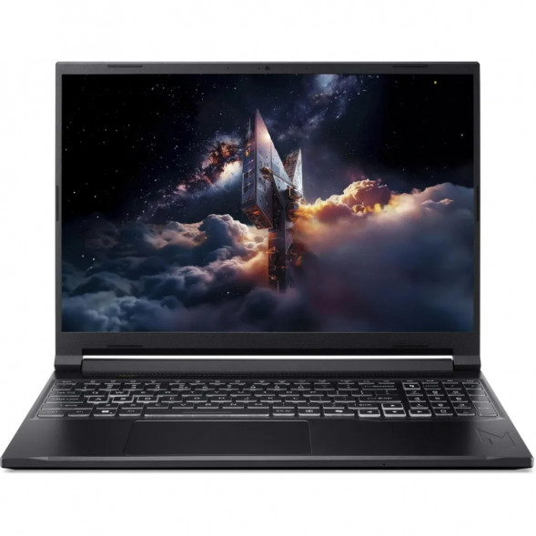 Ноутбук Acer Nitro V 16S ANV16S-71-57UH (16&amp;quot;, 2025, IPS, Intel Core 5 210H 2.2ГГц, 8 ядер, 16ГБ DDR5, 1ТБ SSD, NVIDIA GeForce RTX 5060 - 8 ГБ, без ОС), черный в Петрозаводске