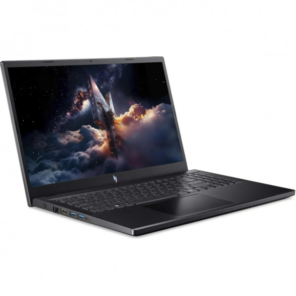 Ноутбук Acer Nitro V 15 ANV15-52-57BB (15.6&amp;quot;, IPS, Intel Core i5 13420H 2.1ГГц, 8 ядер, 16ГБ DDR4, 512ГБ SSD, NVIDIA GeForce RTX 5050 - 8 ГБ, Windows 11 Home), черный в Петрозаводске