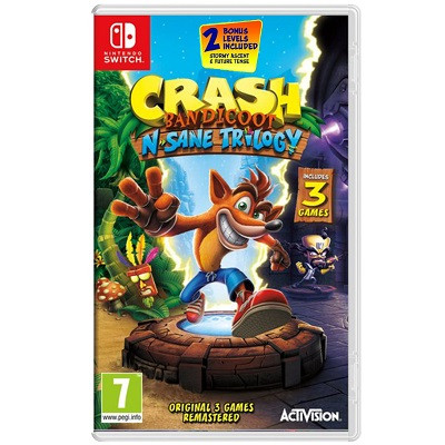 Игра Crash Bandicoot N-Sane Trilogy для (Switch, английский язык) в Петрозаводске
