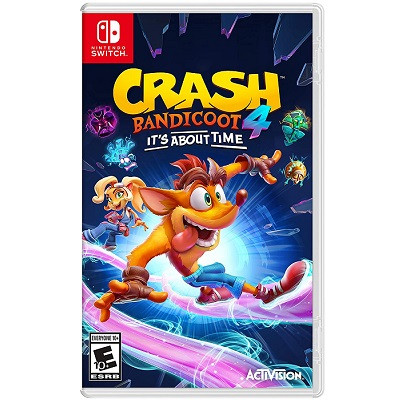 Игра Crash Bandicoot 4: Это Вопрос Времени для Nintendo Switch, картридж в Петрозаводске