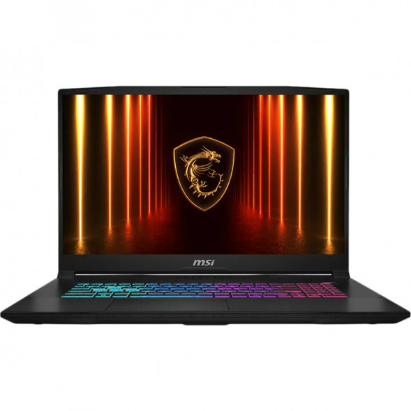 Ноутбук MSI Katana 17 HX B14WGK-274XRU (17.3&amp;quot;, IPS, Intel Core i7 14650HX 2.2ГГц, 16 ядер, 32ГБ DDR5, 1ТБ SSD, NVIDIA GeForce RTX 5070 - 8 ГБ, TGP 115Вт, без ОС), черный в Петрозаводске