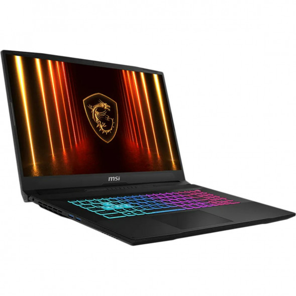 Ноутбук MSI Katana 17 HX B14WGK-274XRU (17.3&amp;quot;, IPS, Intel Core i7 14650HX 2.2ГГц, 16 ядер, 32ГБ DDR5, 1ТБ SSD, NVIDIA GeForce RTX 5070 - 8 ГБ, TGP 115Вт, без ОС), черный в Петрозаводске