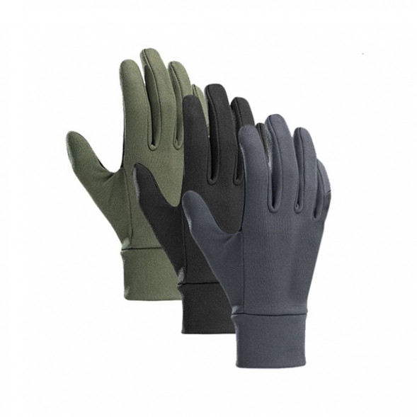 Перчатки сенсорные спортивные Naturehike Outdoor Full Touch GL10 (серый, L) в Петрозаводске