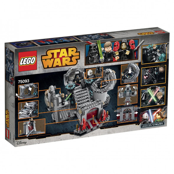Конструктор LEGO Star Wars 75093 Звезда Смерт - Последняя схватка в Петрозаводске