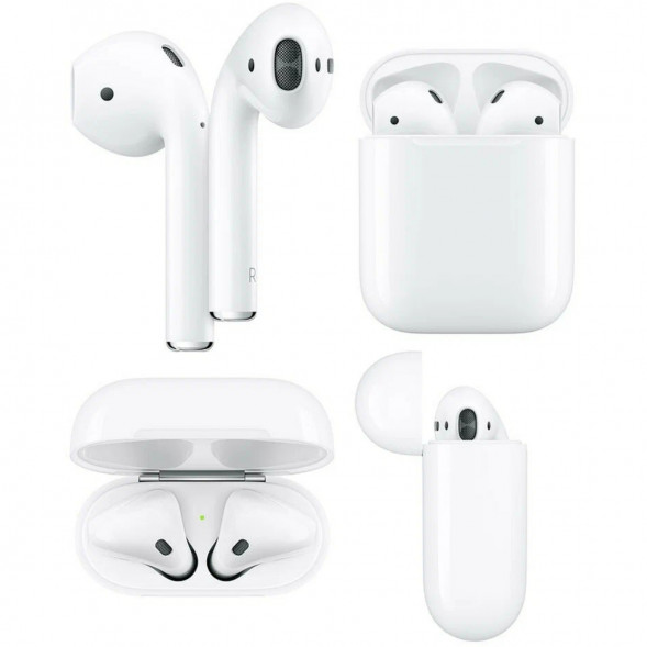 Беспроводные наушники Apple AirPods 2 (с зарядным футляром) MV7N2 в Петрозаводске