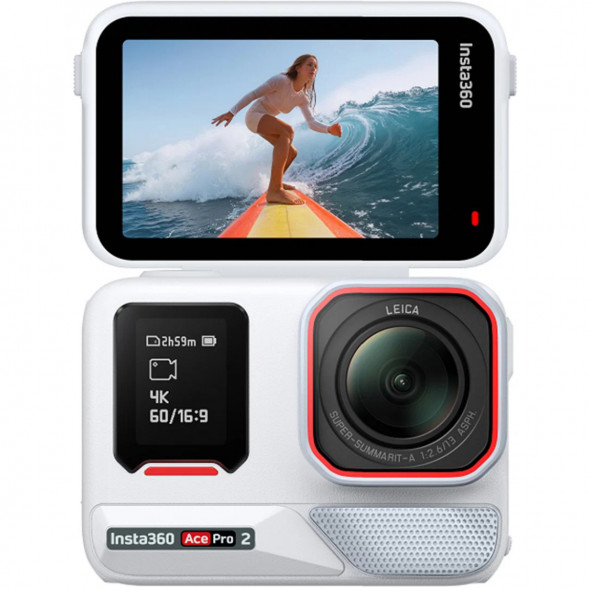 Экшн-камера Insta360 Ace Pro 2 Single Battery Xplorer Bundle, Arctic White в Петрозаводске