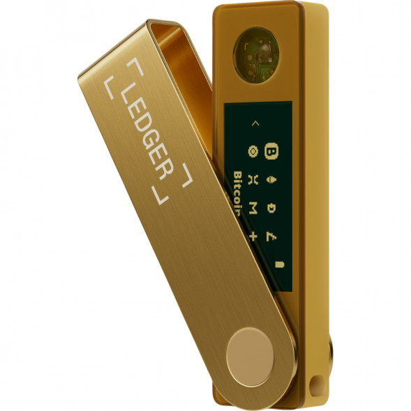 Аппаратный криптокошелек Ledger Nano X, Gold в Петрозаводске