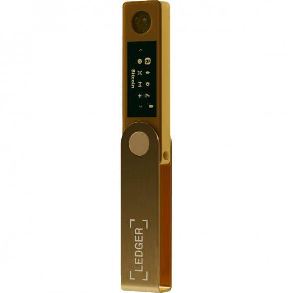 Аппаратный криптокошелек Ledger Nano X, Gold в Петрозаводске