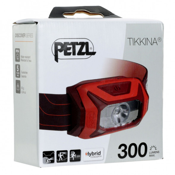 Налобный фонарь Petzl Tikkina E060AA03, красный в Петрозаводске