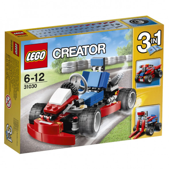 Конструктор LEGO Creator 31030 Красный гоночный карт в Петрозаводске