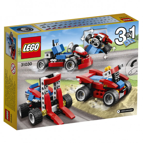 Конструктор LEGO Creator 31030 Красный гоночный карт в Петрозаводске