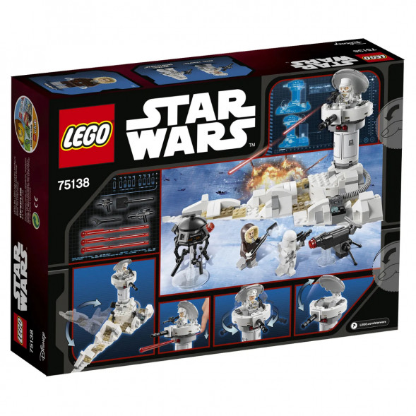 Конструктор LEGO Star Wars 75138 Нападение на Хот в Петрозаводске