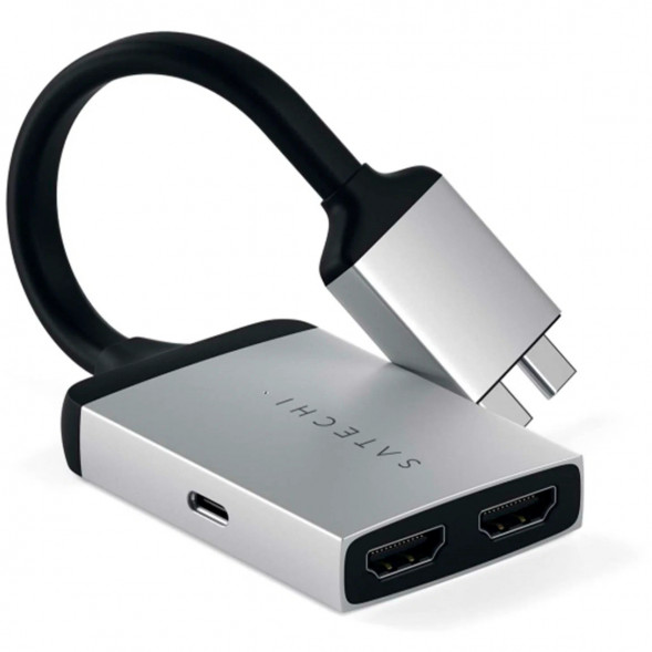 Адаптер Satechi USB-C Dual 4K HDMI Adapter (2xHDMI, USB Type-C) в Петрозаводске