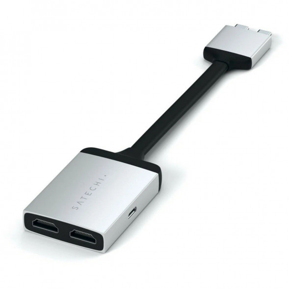 Адаптер Satechi USB-C Dual 4K HDMI Adapter (2xHDMI, USB Type-C) в Петрозаводске