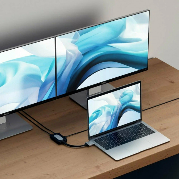 Адаптер Satechi USB-C Dual 4K HDMI Adapter (2xHDMI, USB Type-C) в Петрозаводске