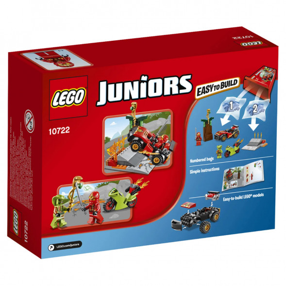 Конструктор LEGO Juniors 10722 Схватка со змеями в Петрозаводске
