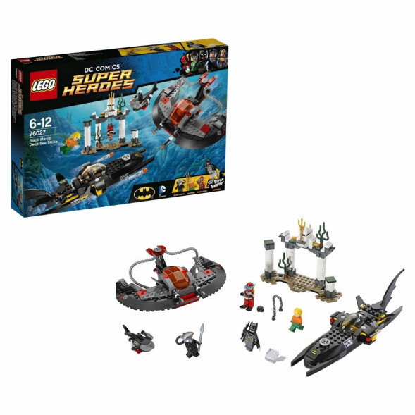 Конструктор LEGO Super Heroes 76027 Глубоководная атака Черного Манта в Петрозаводске